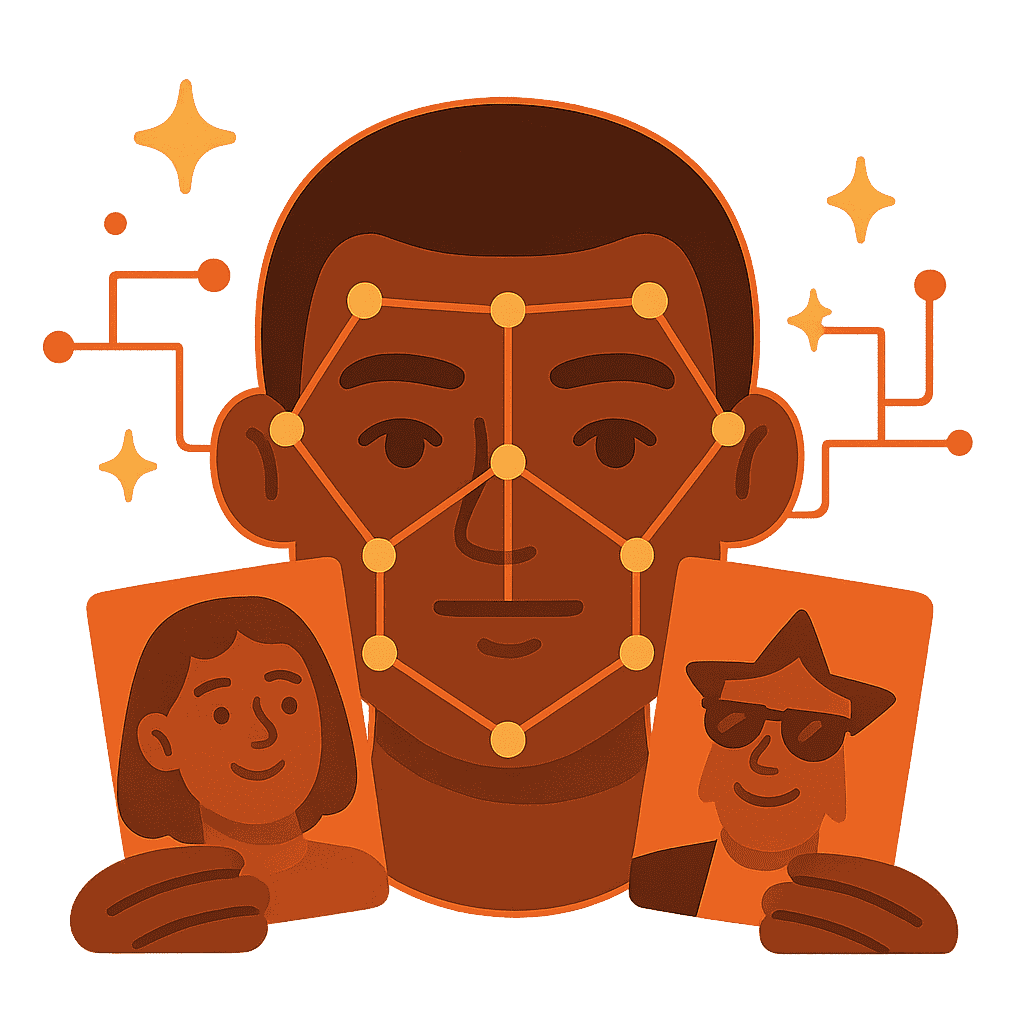 Accurate face comparison online